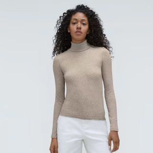 Everlane Pima Micro-Rib Turtleneck